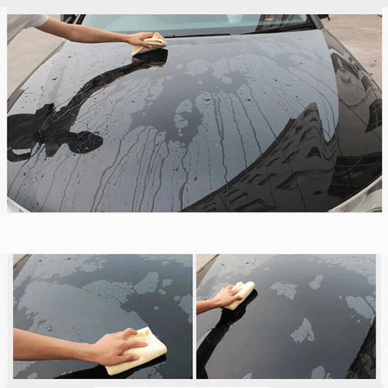 1pc PVA Soft Car Cleaning Absorbent Towels Drying Washing Cloth Kitchen Rag car Cleaning Towels accessories