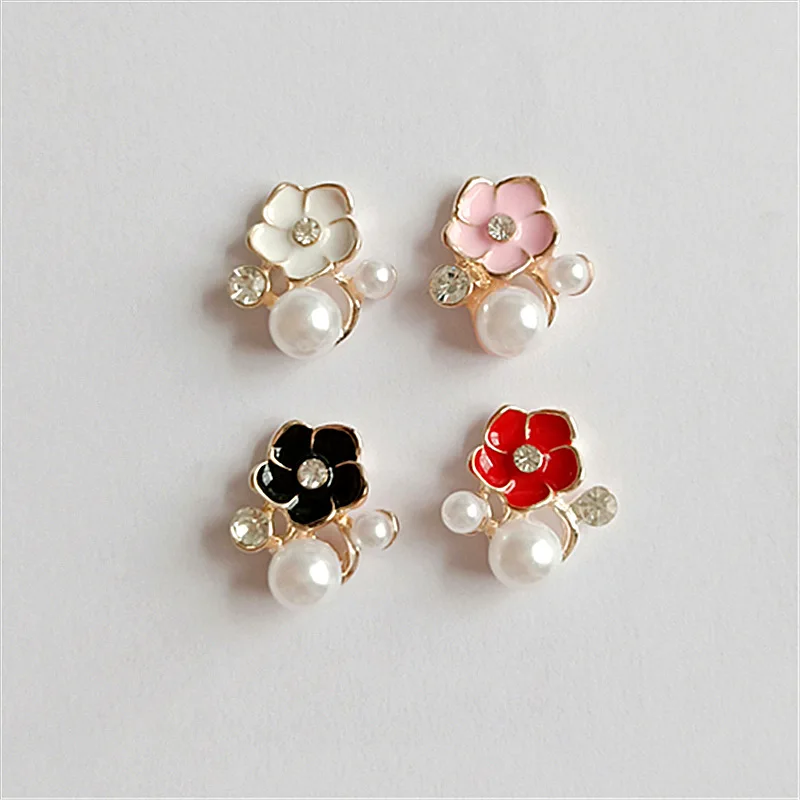10 PCS Jewelry Accessories DIY Handmade Hair Accessories Clothes Decoration Hole Patch Decoration - 4