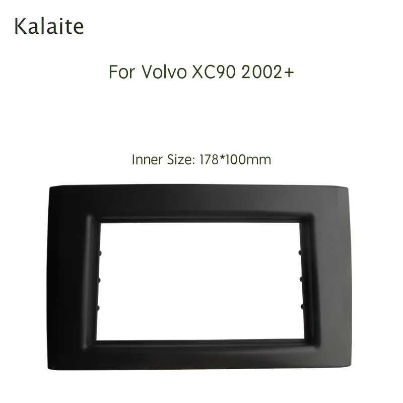 Автомобильный радиоприемник Kalaite 2 Din Fasicas для Volvo XC90 2002 + мультимедийная рамка
