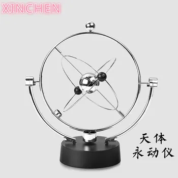 

Chaotic Pendulum Instrument Perpetual Balance Celestial Globe Home Furnishing Desktop Machine Craft Decoration Newton Ornaments