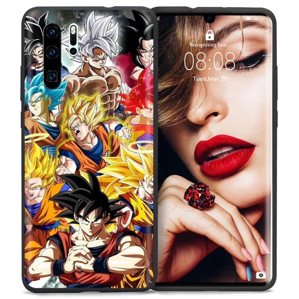 3 Webbedepp Dragon Ball Z Super DBZ Goku чехол для Huawei P8 P9 P10 P20 P30 Lite Pro P Smart Z Mini - Цвет: 3