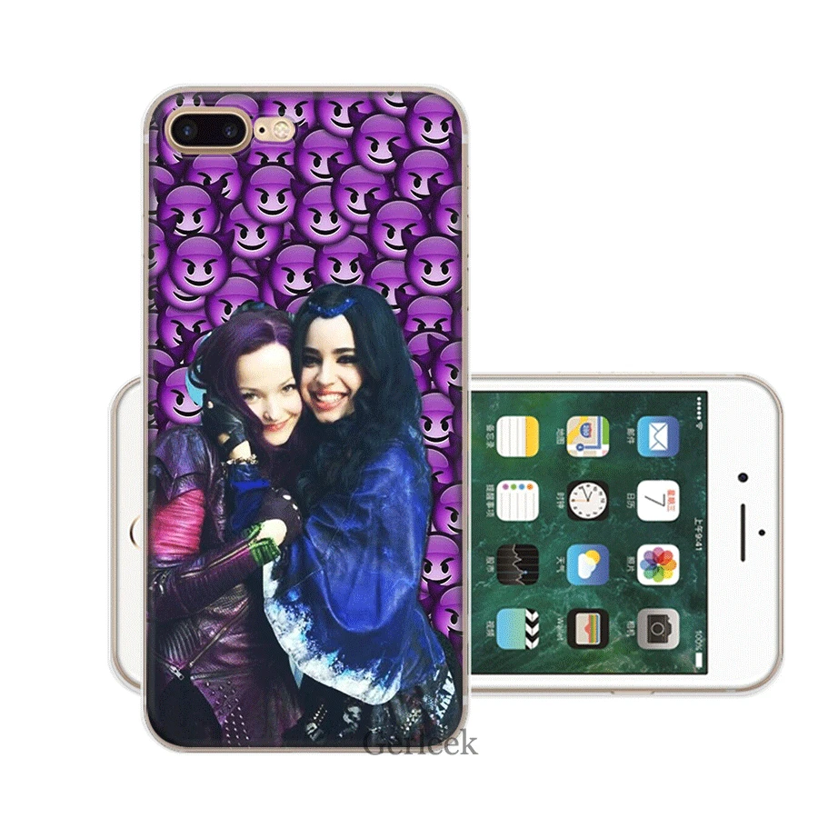 5 Чехол для мобильного телефона из ТПУ для iPhone 11 Pro XR X XS Max iPhone 7 8 6 6S Plus 5 5S SE чехол потомки 3 - Цвет: 5