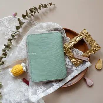 

[onejournal]duck green traveler's notebook passport zipper bag