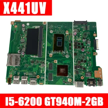 

LAIHENA For ASUS X441U F441U A441U X441UR X441UV Laotop Mainboard X441UV Motherboard with I5-6200 CPU 4GB RAM GT940M/2G