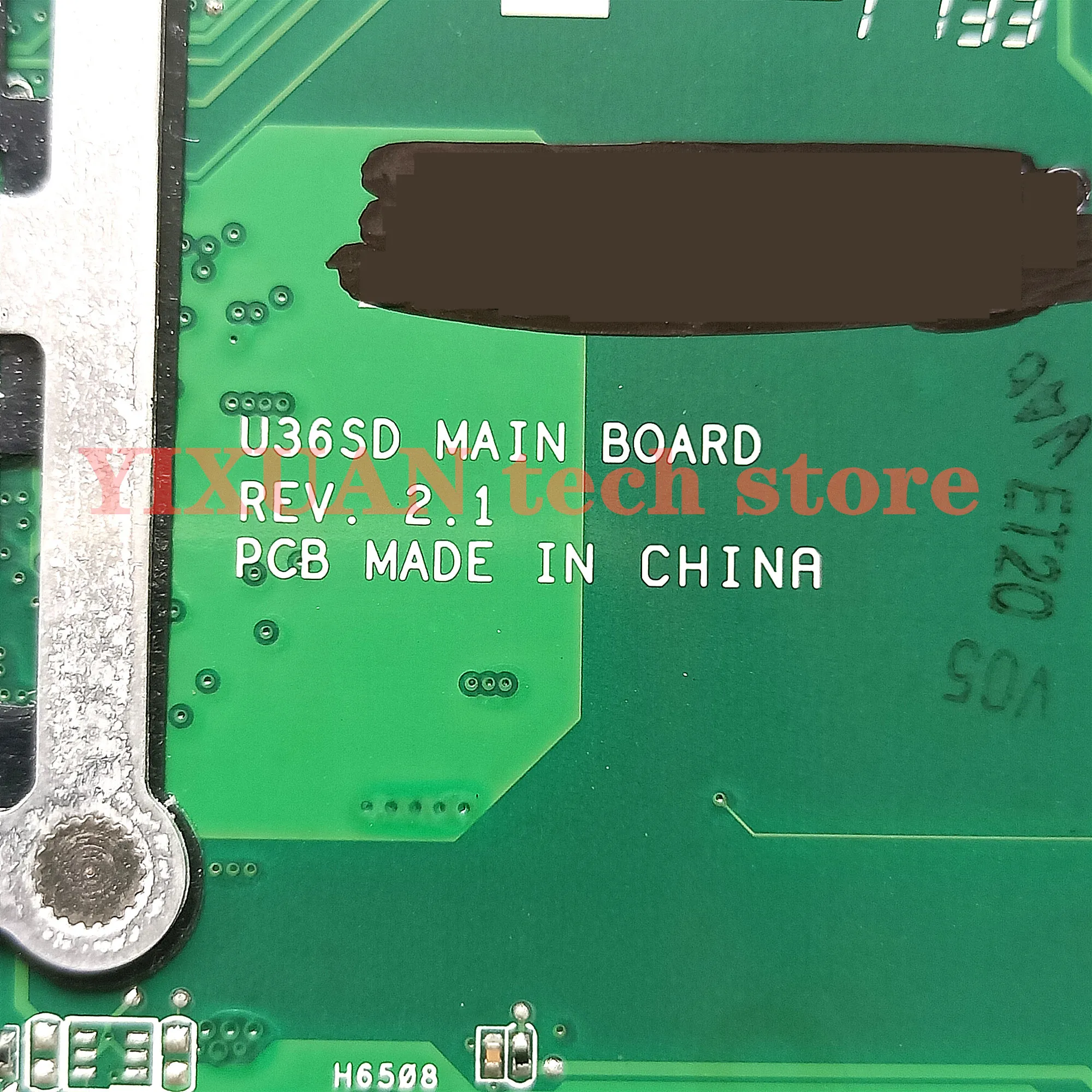 ESHAKHARE U36SD i3-2350M для ASUS U36S U36SG U44SG Материнская плата ноутбука U36SD материнская плата GT520M N12P-GV-B-A1 REV 2,1 тесты работы