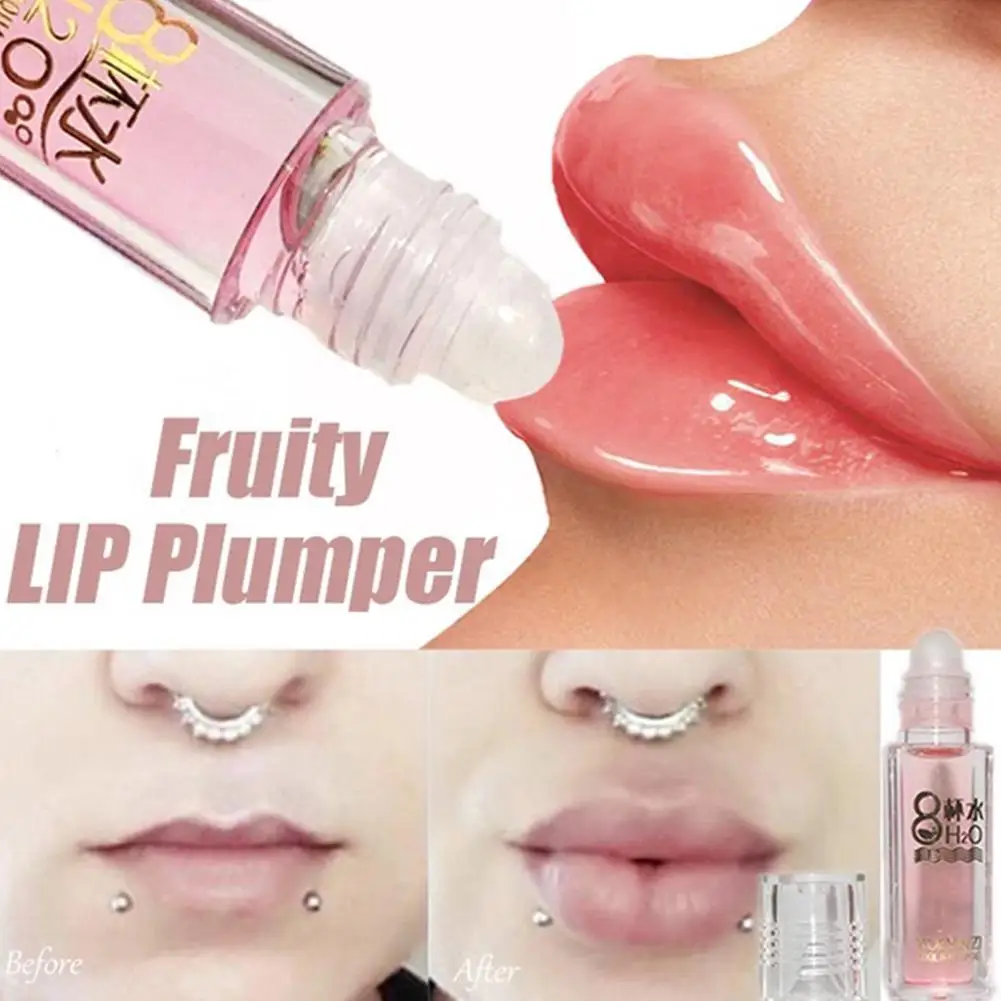 

Hydrating Refreshing Lip Oil Fruit Flavor Colorless Lip Balm Lasting Moisturizing Lip Care