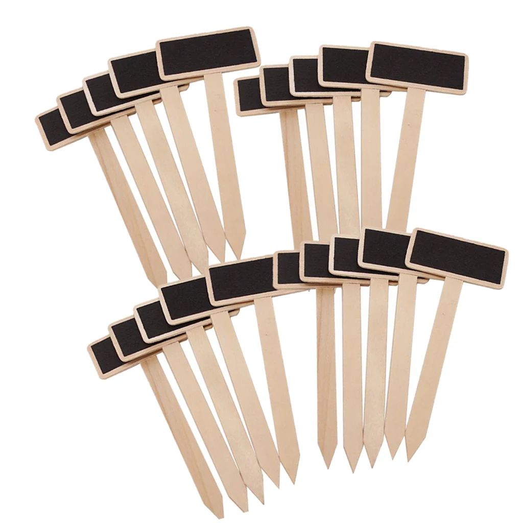 20x Blackboard Message Memo Board Wedding Party Cake Shop Garden