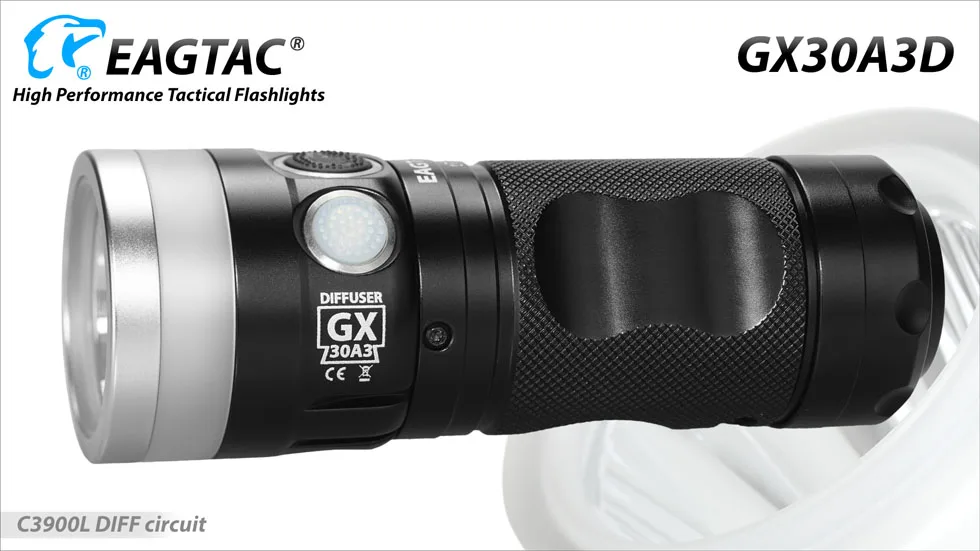 EAGTAC GX30A3D ультракомпактный рассеиватель 2330 люменов CREE светодиодный светильник-вспышка EDC фонарь Точечный светильник 3* AA батарея дорожная палочка