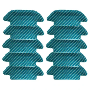 

10 Pcs Fabric Mop Inserts for Conga 4090 Series Robot Vacuum Cleaner Accessories Fabric Mop Insert Kit