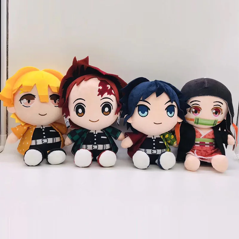 20 см 1 шт. японское аниме убийца демонов: Kimetsu No Yaiba Kamado Tanjirou Tomioka Giyuu Agatsuma Zenitsu