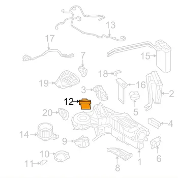 3F2H-19A706-Ab 3F2Z18591Aa Yh-1715 3F2Z-18591-Aa Nowy Oem Rezystor Silnika Dmuchawy Hvac Dla Ford Escape Expedition F-150 Fiesta Tanie I Dobre Opinie