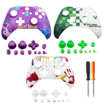 

Bevigac Colorful Anti-Slip ABS Protective Hard Cover Case Skin Protector for Microsoft Xbox One S Slim Controller Accessories