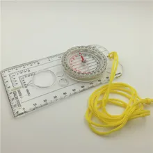 Army Scout Hiking Camping Boating Map Reading Orienteering Ruler For Magnifying Compass For Outdoor Sports