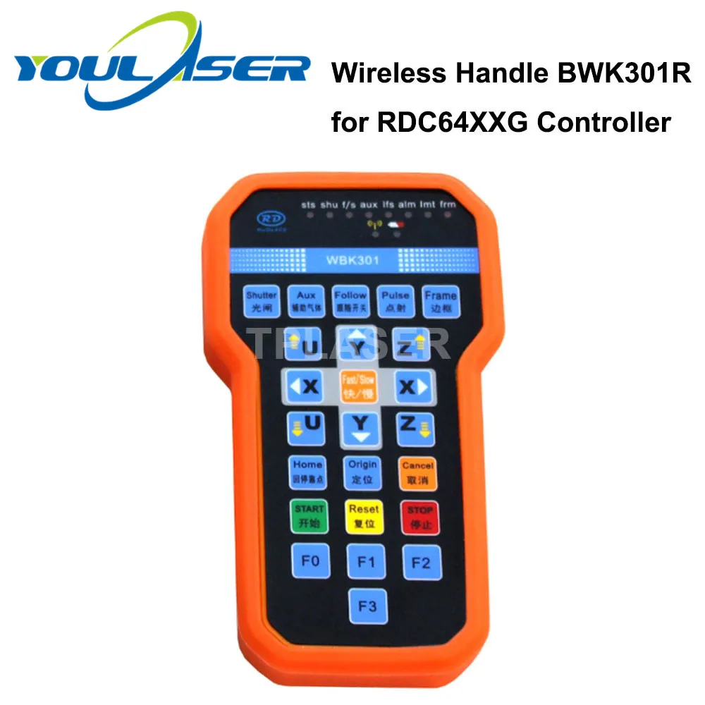 Беспроводная ручка Ruida BWK301R для лазерного контроллера Co2 RDC6442G RDC6442S|Контроллер с