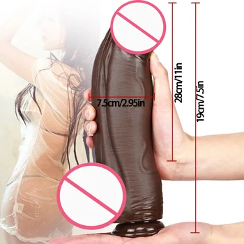 Realistic Penis Huge Dildos For Women Monster Sex Toy Real Dick Adult Products Giant Sexual Shop G Spot Massager Big Size Cock 2