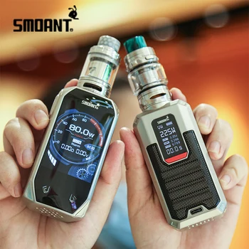 

Smoant Ladon Vape Kit 225W Vaper Mods 4.0ml/6.0ml Ladon AIO 2in1 Tank Atomizer no 18650 Batter Electronic Cigarette Vaporizer