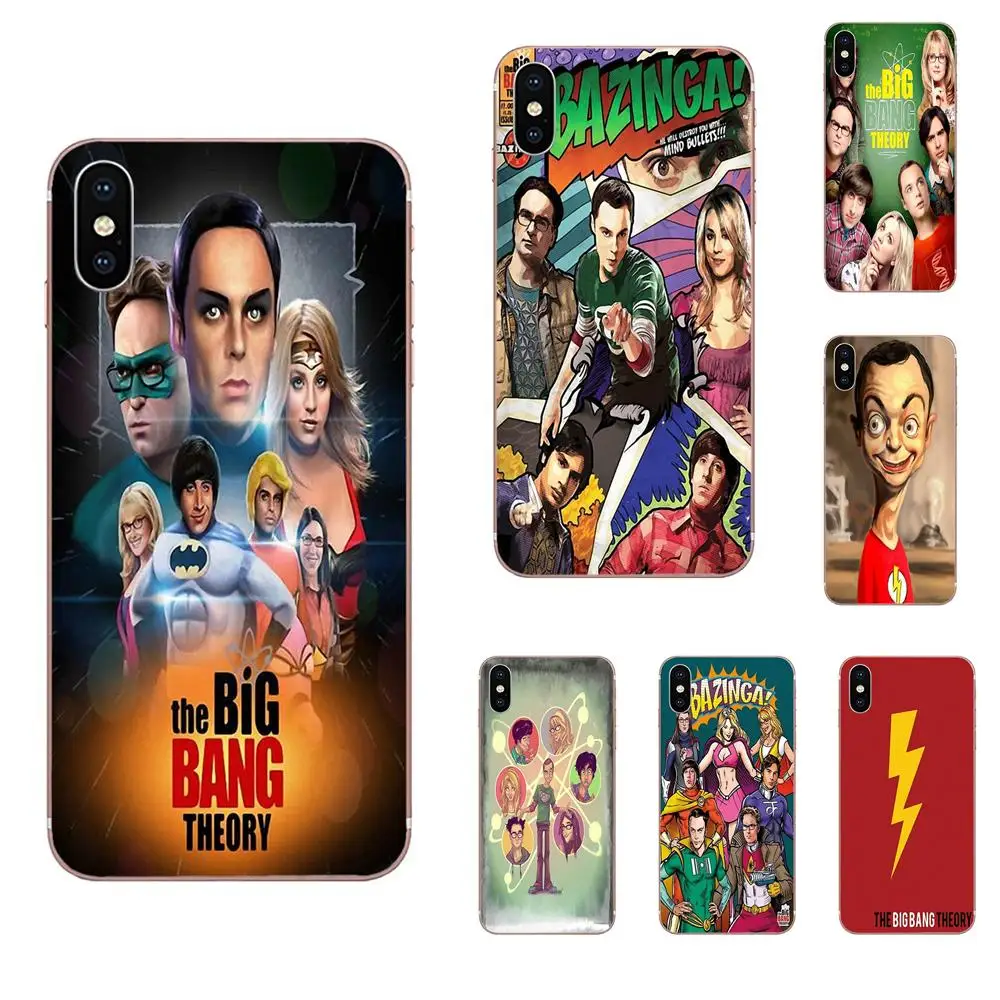 Мягкий дизайн на заказ для Apple iPhone 4 4S 5 5C 5S SE SE2 6 6S 7 8 11 Plus Pro X XS Max XR Теория большого