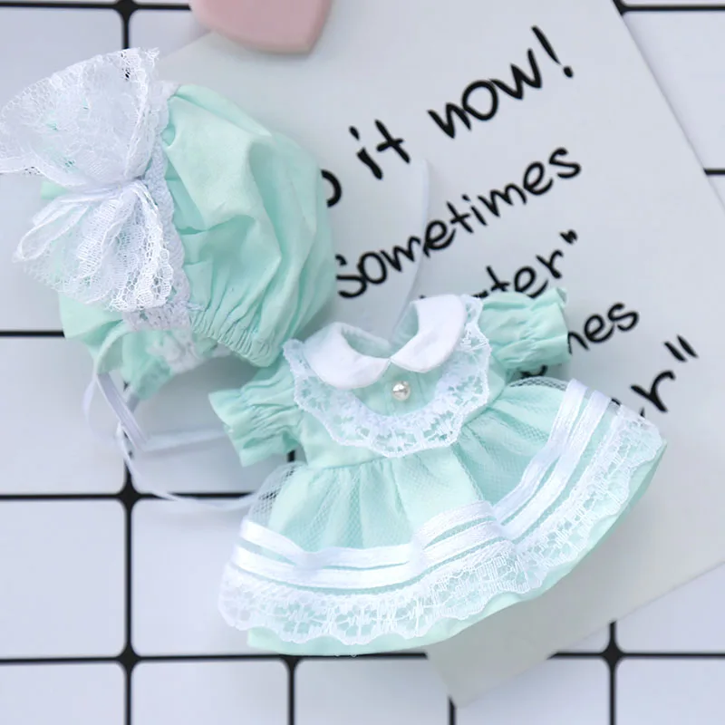 湖蓝田园风含帽套装