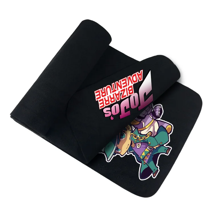 Необычные приключения Джоджо Kujo Jotaro шарф 62*9 дюймов Зима Осень Теплый Глушитель Студенческая накидка косплей аксессуар Рождественский подарок