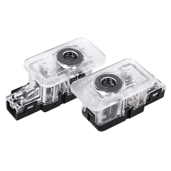 

2X LED Car Door Ghost Shadow Lamp Welcome Logo Projector Laser Light Accessories For Volvo V60 V40 XC60 XC90 S80 S60 S80L S60L