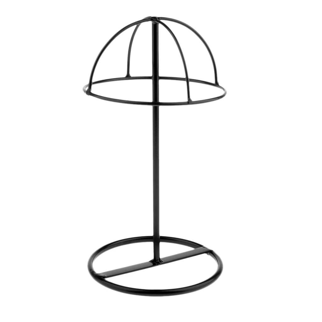Blesiya Home Shop Salon Hat Hair Wigs Support Display HolderCap Stand Rack