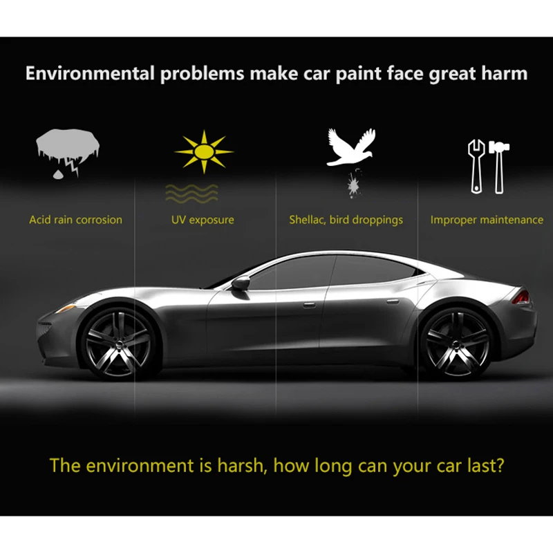 110ml Car Ceramic Coating Waterproof Nano Ceramics Protect Shine Auto Paint Care Anti-scratch