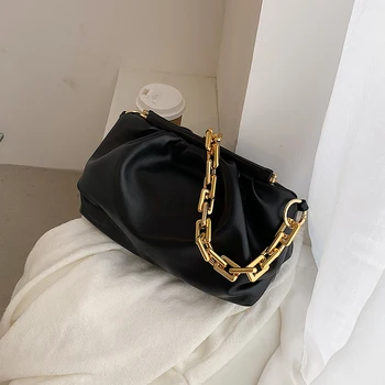 

New Cloud Small Bag 2020 Autumn and Winter New Fashion All-Match Shoulder Bag Online Influencer Pop Texture Underarm Bag
