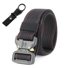 Регулируемый тактический ремень сверхмощный военный ремень нейлоновый поясной ремень с металлической пряжкой тренировочные принадлежности для охоты