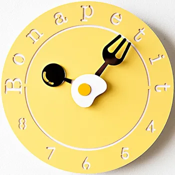 

10 Inch Cartoon Cute Creative Wall Clock Personality Fashion Modern Clock Bedroom Mute Quartz Clock Home Decoration Accessories