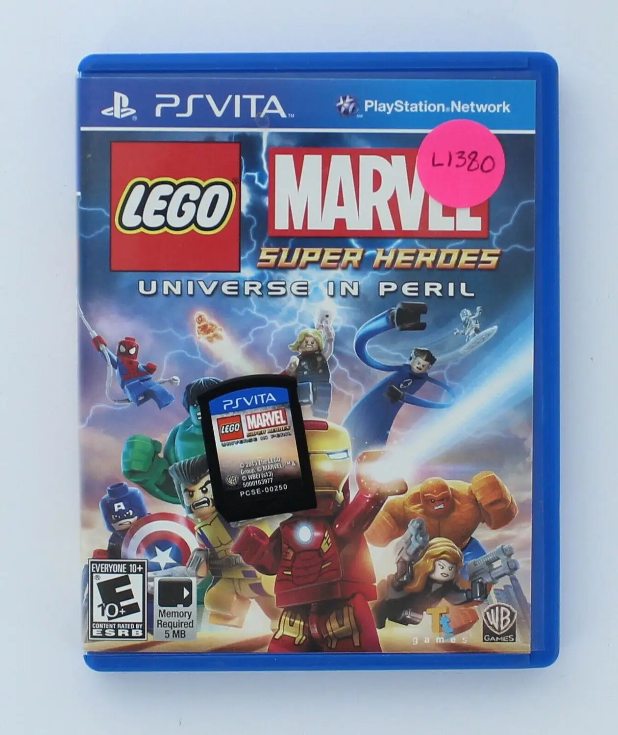 

PLAYSTATION VITA PSV GAME LEGO MARVEL SUPER HEROES BRAND NEW & FACTORY SEALED
