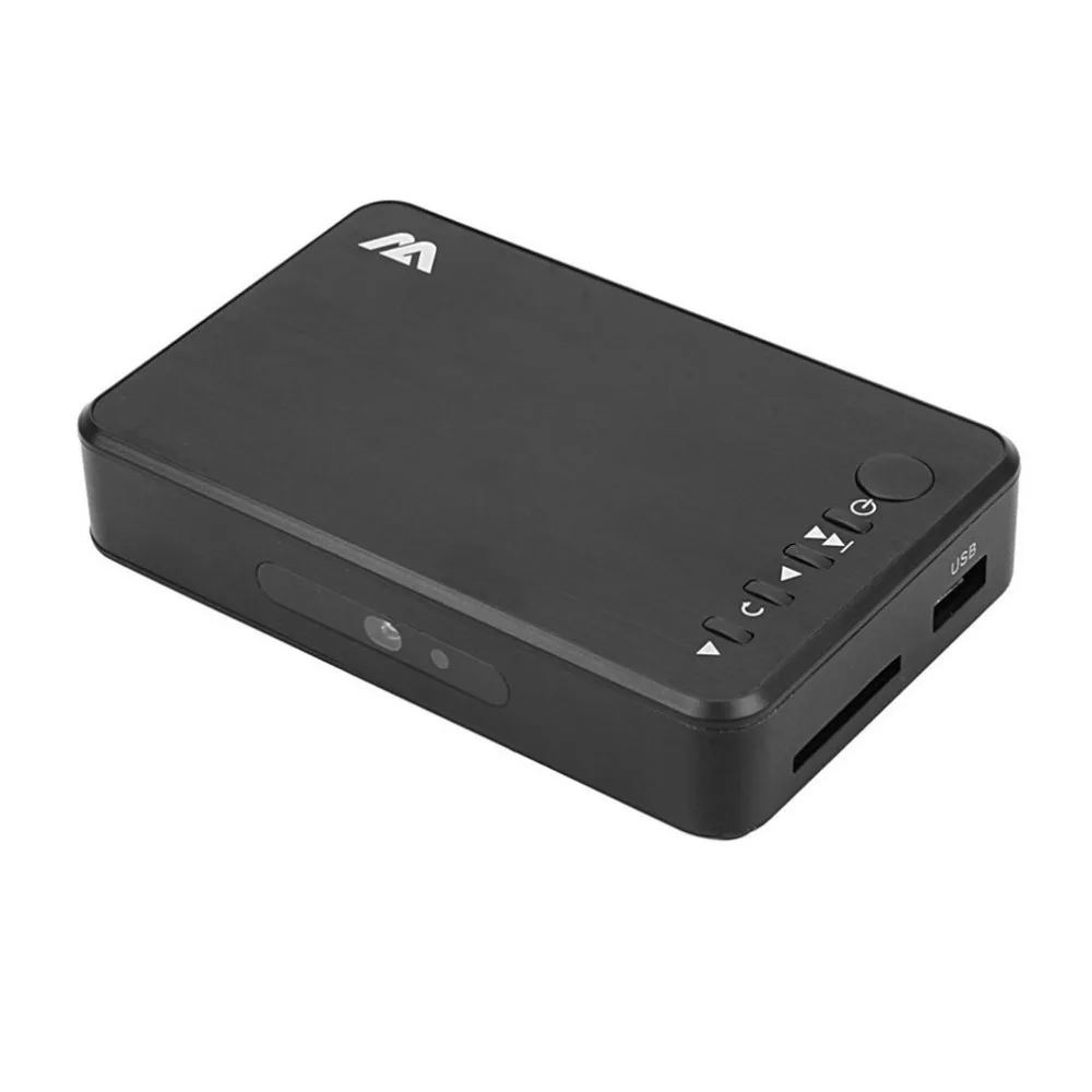 Мини Full HD медиа мультимедиа плеер Autoplay 1080P USB внешний HDD SD U диск RMVB AVI MKV медиаплеер с HDMI VGA AV выходом