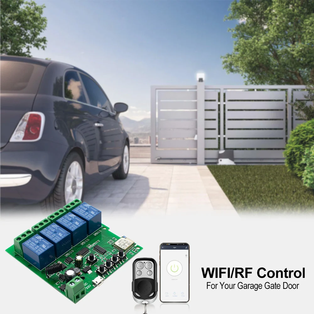 eWeLink Smart Remote Control Wifi wireless Switch Module RF 433MHz controller for Factory Farm Office Instrument Ventilation | Электроника