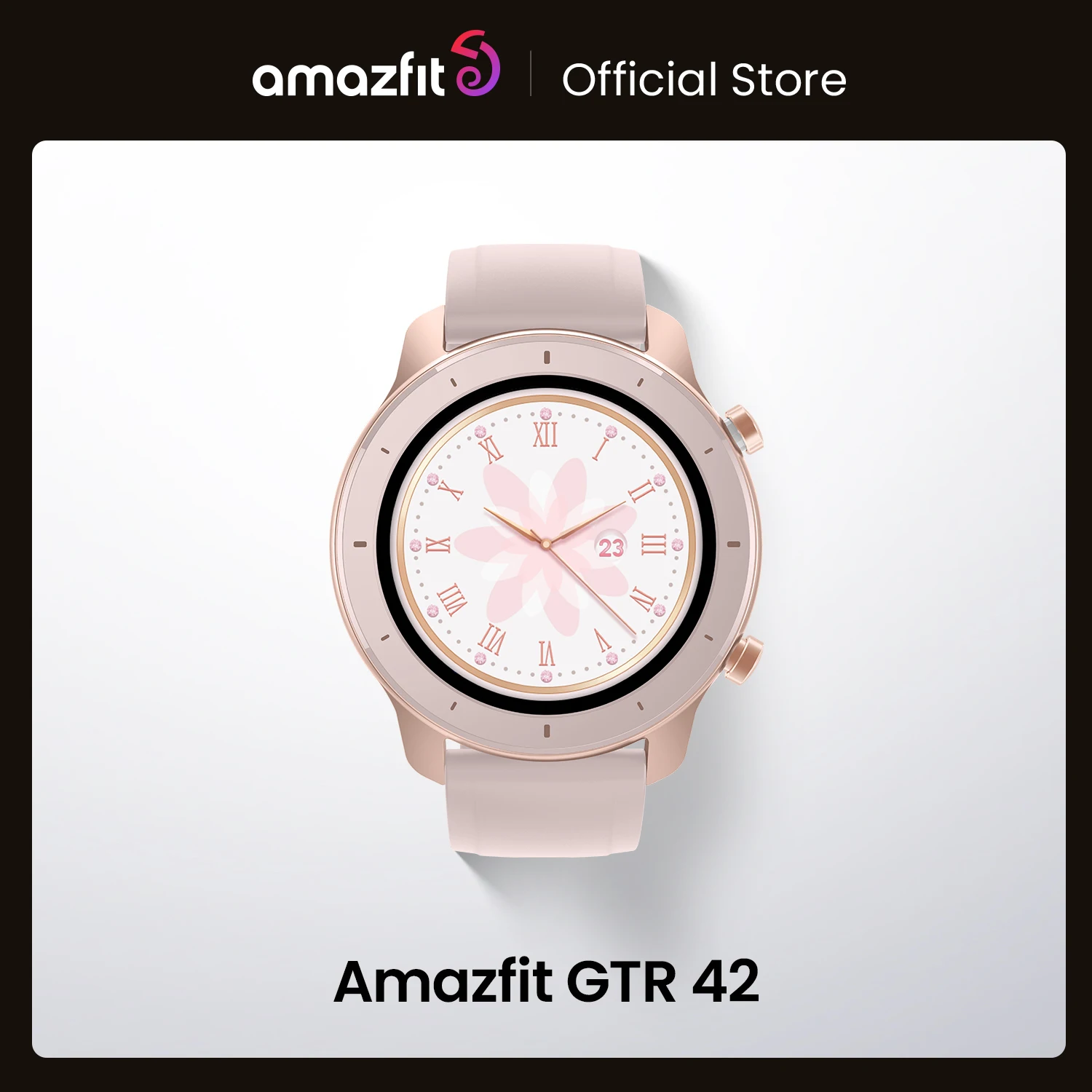 Amazfit inteligente GTR para mujer, dispositivo con GPS, música, batería de 12 días, atm, watch de 42mm|Relojes inteligentes| - AliExpress