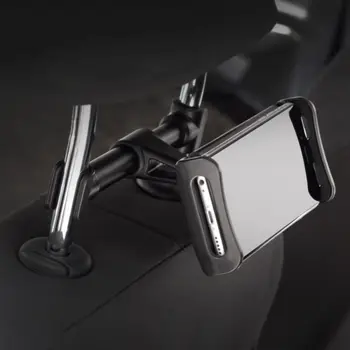 

Car Rear Pillow Phone Holder Multifunctional Lazy Rotating Vehicle Seat Headrest Back Tablet Mounting Bracket Stand.