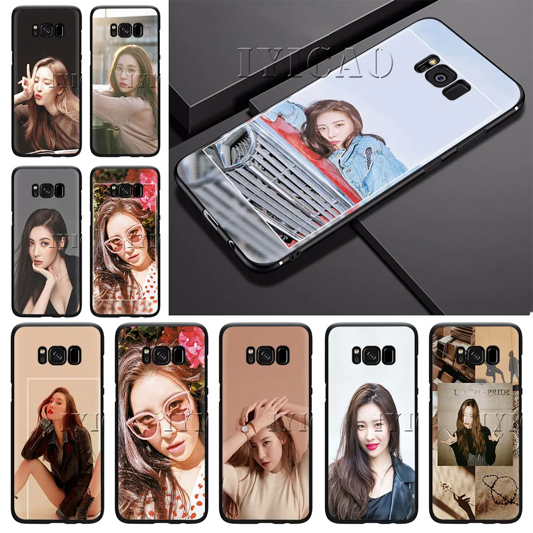 IYICAO Sunmi ли Kpop Девушки Мягкий чехол для samsung M40 M30 M20 M10 A70 A60 A50 A40 A30 A20 A10 Note 8 9 |