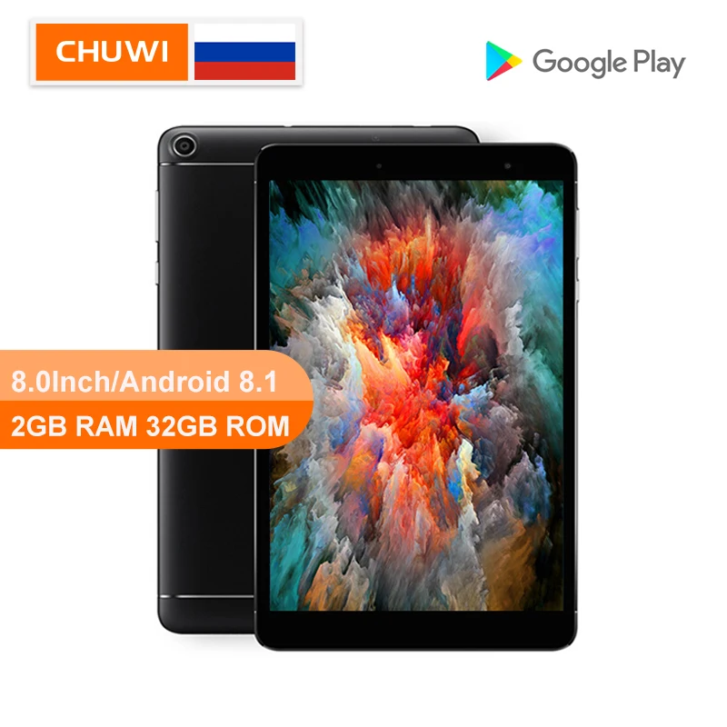 Оригинальный CHUWI Hi8 SE планшет MT8735VT cortex-A53 cor Quad core 2GB RAM 32GB ROM Android 8,0 4000 мАч 8,0 дюймов WI-FI 2,4 г/5 г