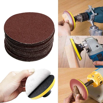 

Round Sandpapers Alumina Sander Discs Used for polishing iron surfaces