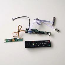 Для LP150X04-A4/A2M1 USB VGA HDMI AV T. V56 плата контроллера ЖК-панель монитор клавиатура+ инвертор+ пульт дистанционного управления LVDS 20Pin 1CCFL DIY kit