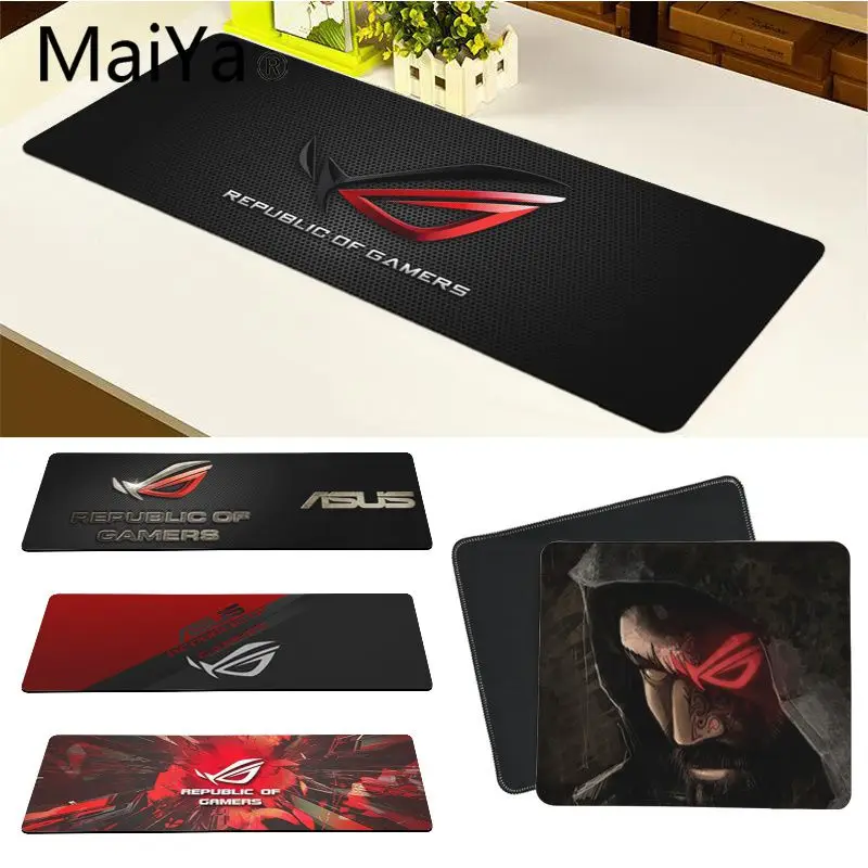 Maiya Высокое качество ASUS eyes логотип под заказ игровой коврик для мыши ноутбука