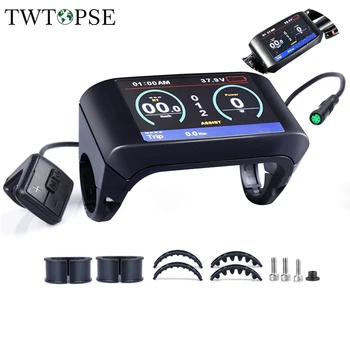 

TWTOPSE Electric Bike Computer Bluetooth Navigation 750C For Bafang Mid Motor BBS01B BBS02B BBSHD 3.2 inch LCD eBike Speedometer