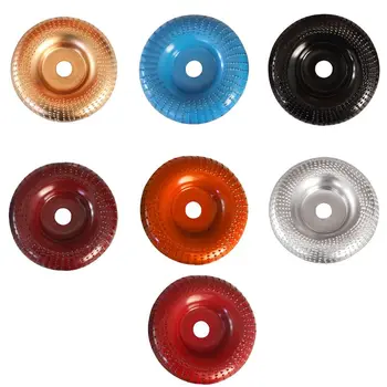 

Round Faceted Edge-arc Grinding Disc Wheel Sanding Power Wood Carving Rotary Tool for Angle Grinder Woodworker Milling Cutter At