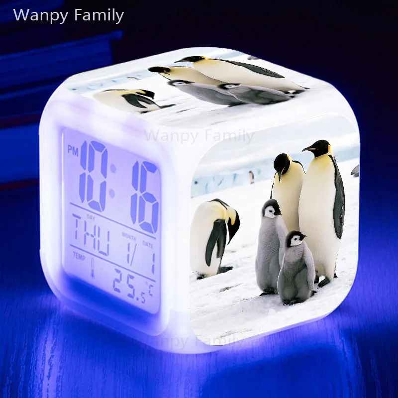 Horloge Enfant Pingouin