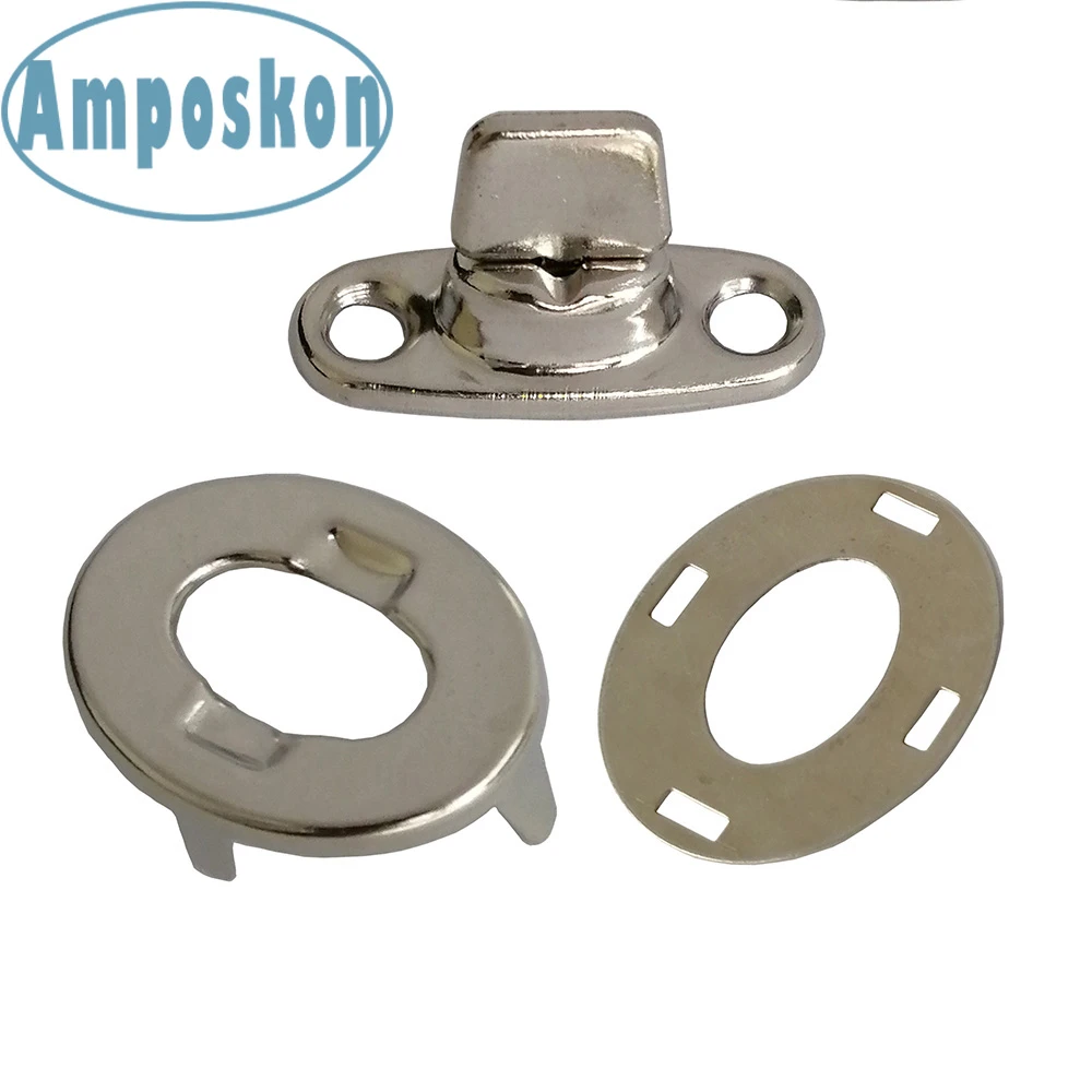 10 Sets of Marine Boat Yacht Screw Base Snaps Turn Button Boat Cover