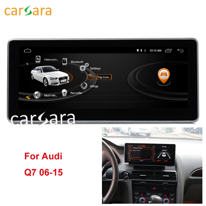 Audi Q7 Android Экран в тире мультимедийный плеер для Год 2006 2007 2008 2009 2010 2011 2012 2013