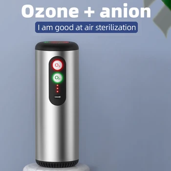 

Car Air Purifier with HEPA Filter Electric Air Freshener USB Mini Purifier Vehicle Air Ionizer Germicidal Filter Disinfection
