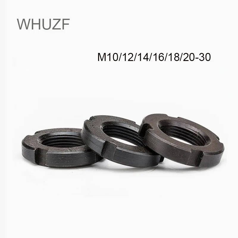 2/5Pcs Gb8121 M10 M12 M14 M16 M18 M20 M22 M24 M25 M27 M30 M33 Dado Tondo Dado Scanalato Dado A Quattro Slot Gb812