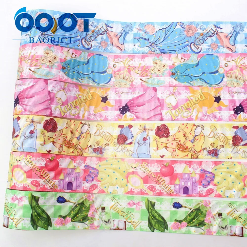 

I-19703-1564,1-1/2'' 38mm Pretty cute skirt Printed grosgrain ribbon,10yrds DIY handmade headwear accessories gift packaging