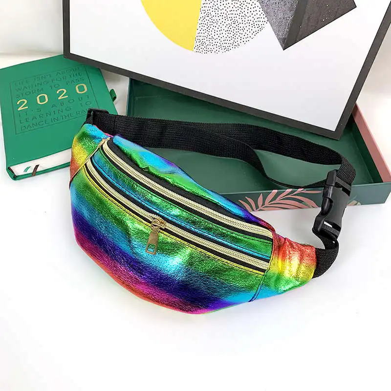 Модная поясная сумка из искусственной кожи, повседневная сумка на молнии для денег, сумка для путешествий, поясная сумка для женщин - Цвет: A4