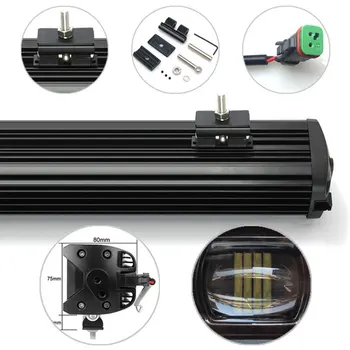 

14inch 30w 60w Led Bar Led Light Bar For Car Tractor Boat Offroad Off Road 4wd 4x4 Truck Suv Atv Driving 12v 24v