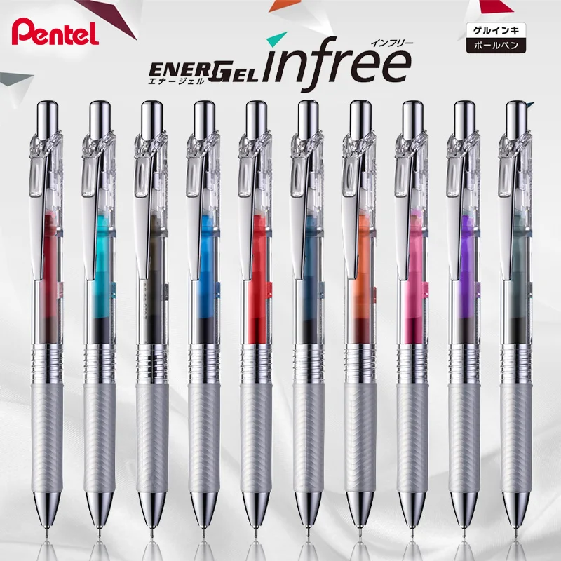 

Japan Pentel BLN75-limited Gel Pen 0.5mm Smooth Writing Water Based Colored Ink ENERGEL Infree School Office Stationery